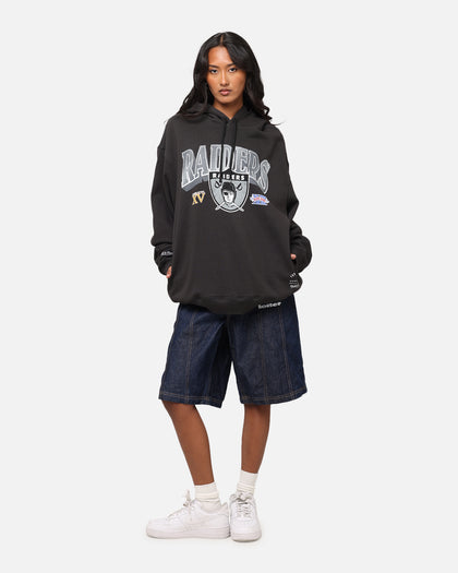 Mitchell & Ness Las Vegas Raiders Arch Hoodie Faded Black