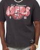 Mitchell & Ness San Francisco 49ers Arch T-Shirt Faded Black