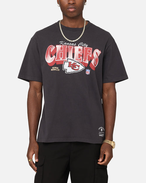 Mitchell & Ness Kansas City Chiefs Arch T-Shirt Faded Black