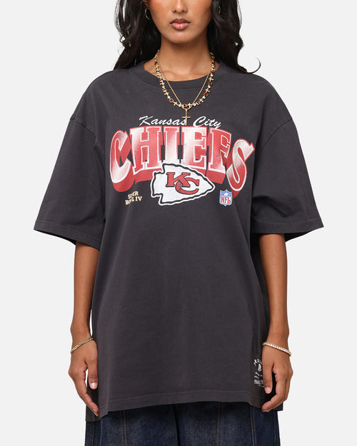 Mitchell & Ness Kansas City Chiefs Arch T-Shirt Faded Black