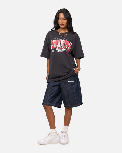 Mitchell & Ness Kansas City Chiefs Arch T-Shirt Faded Black