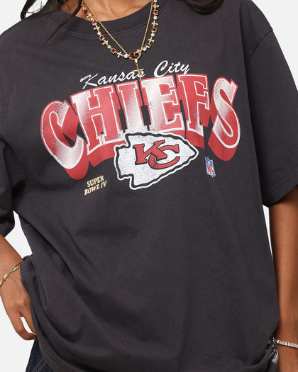 Mitchell & Ness Kansas City Chiefs Arch T-Shirt Faded Black