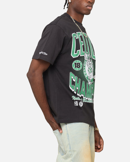 Mitchell & Ness Boston Celtics Champions 'Luck of the Irish' T-Shirt Faded Black