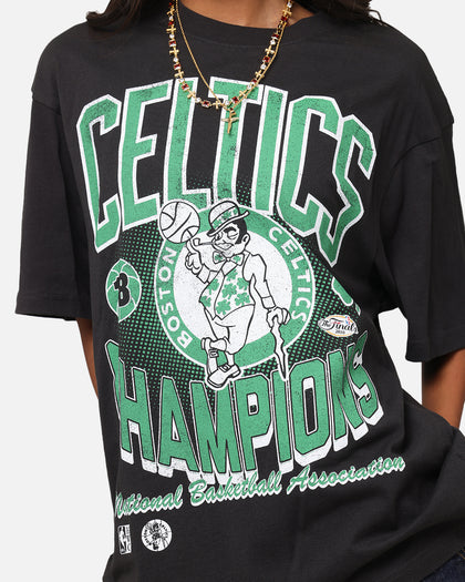 Mitchell & Ness Boston Celtics Champions 'Luck of the Irish' T-Shirt Faded Black