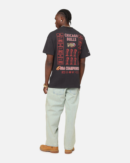 Mitchell & Ness Chicago Bulls Champions Report "Champ Pack" T-Shirt Faded Black
