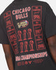 Mitchell & Ness Chicago Bulls Champions Report "Champ Pack" T-Shirt Faded Black