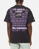 Mitchell & Ness Los Angeles Lakers Champions Report "Champ Pack" T-Shirt Faded Black