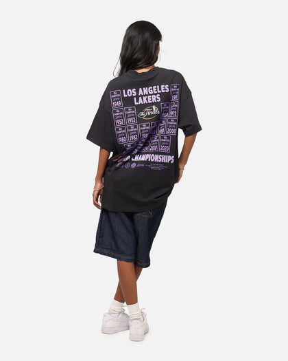 Mitchell & Ness Los Angeles Lakers Champions Report "Champ Pack" T-Shirt Faded Black