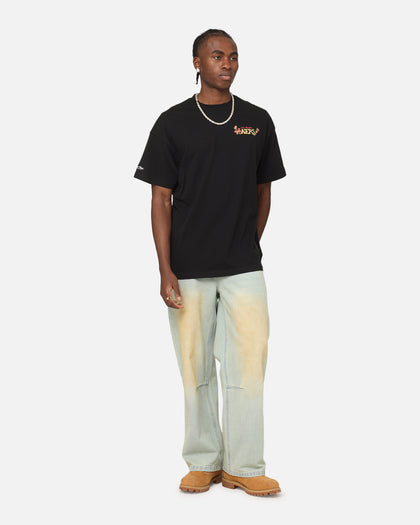 Mitchell & Ness Los Angeles Lakers Radiograph Gold Rings T-Shirt Faded Black