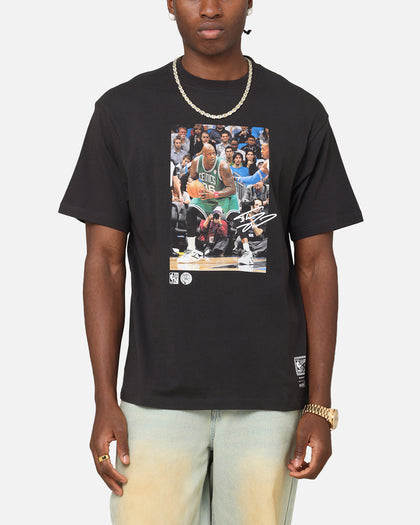 Mitchell & Ness Boston Celtics Shaquille O'Neal Dunk 'Luck of the Irish' T-Shirt Faded Black