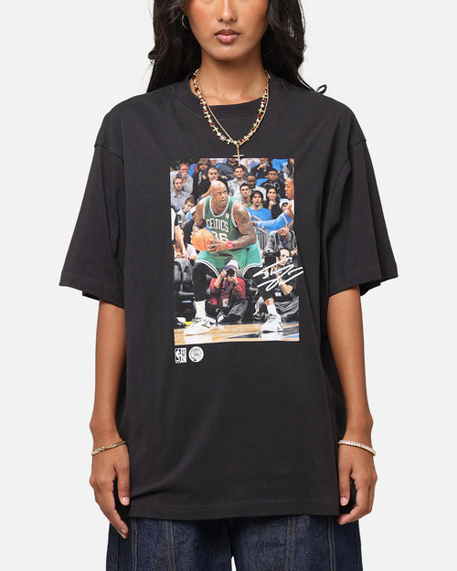 Mitchell & Ness Boston Celtics Shaquille O'Neal Dunk 'Luck of the Irish' T-Shirt Faded Black