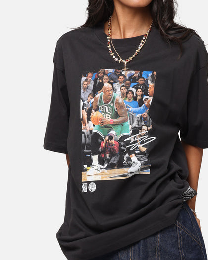 Mitchell & Ness Boston Celtics Shaquille O'Neal Dunk 'Luck of the Irish' T-Shirt Faded Black