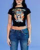 Ed Hardy By Loiter Women's Tiger Baby T-Shirt Black