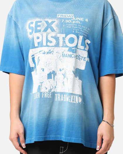 Sex Pistols Sun Fade T-Shirt Sun Washed Blue