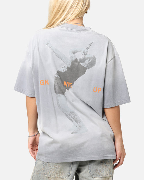 Post Malone Sign Me Up T-Shirt Sun Washed Blue