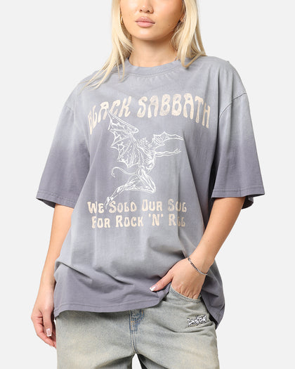 Black Sabbath Sold Our Soul T-Shirt Sun Washed Blue