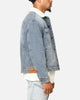 Saint Morta Sherpa Boxy Denim Jacket Dirty Denim