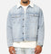 Saint Morta Sherpa Boxy Denim Jacket Superwash Blue