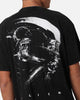 Goat Crew Alien Horror Vintage T-Shirt Black Acidwash