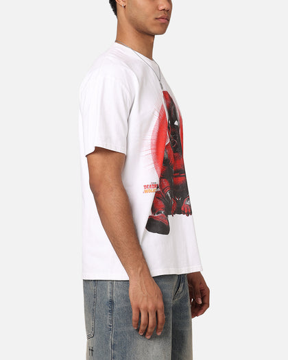 Goat Crew Marvel Deadpool Babypool Vintage T-Shirt White