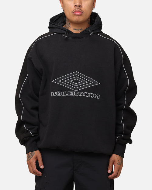 Boiler Room X Umbro Hoodie Black