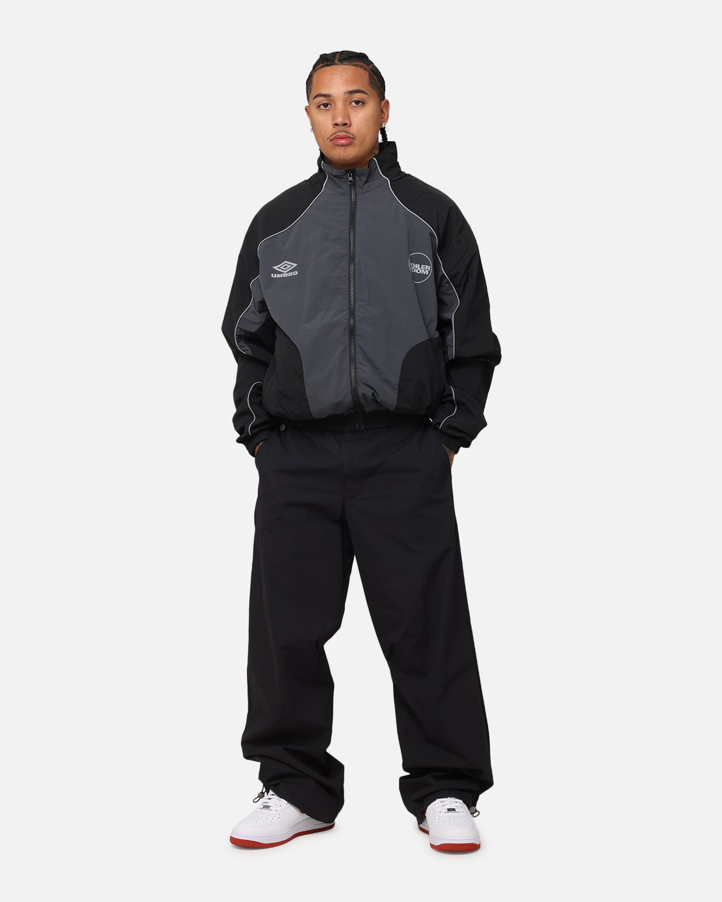 Boiler Room X Umbro Shell Jacket Black | Culture Kings