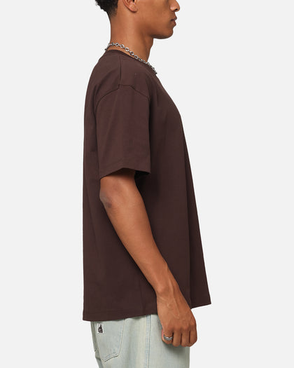 Champion Heritage New Script T-Shirt Brown