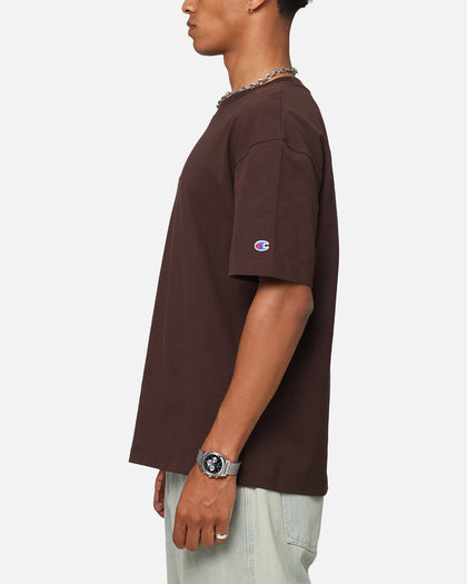 Champion Heritage New Script T-Shirt Brown