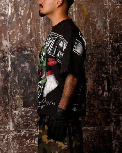 Loiter X WWE Stone Cold Vintage T-Shirt Vintage Black