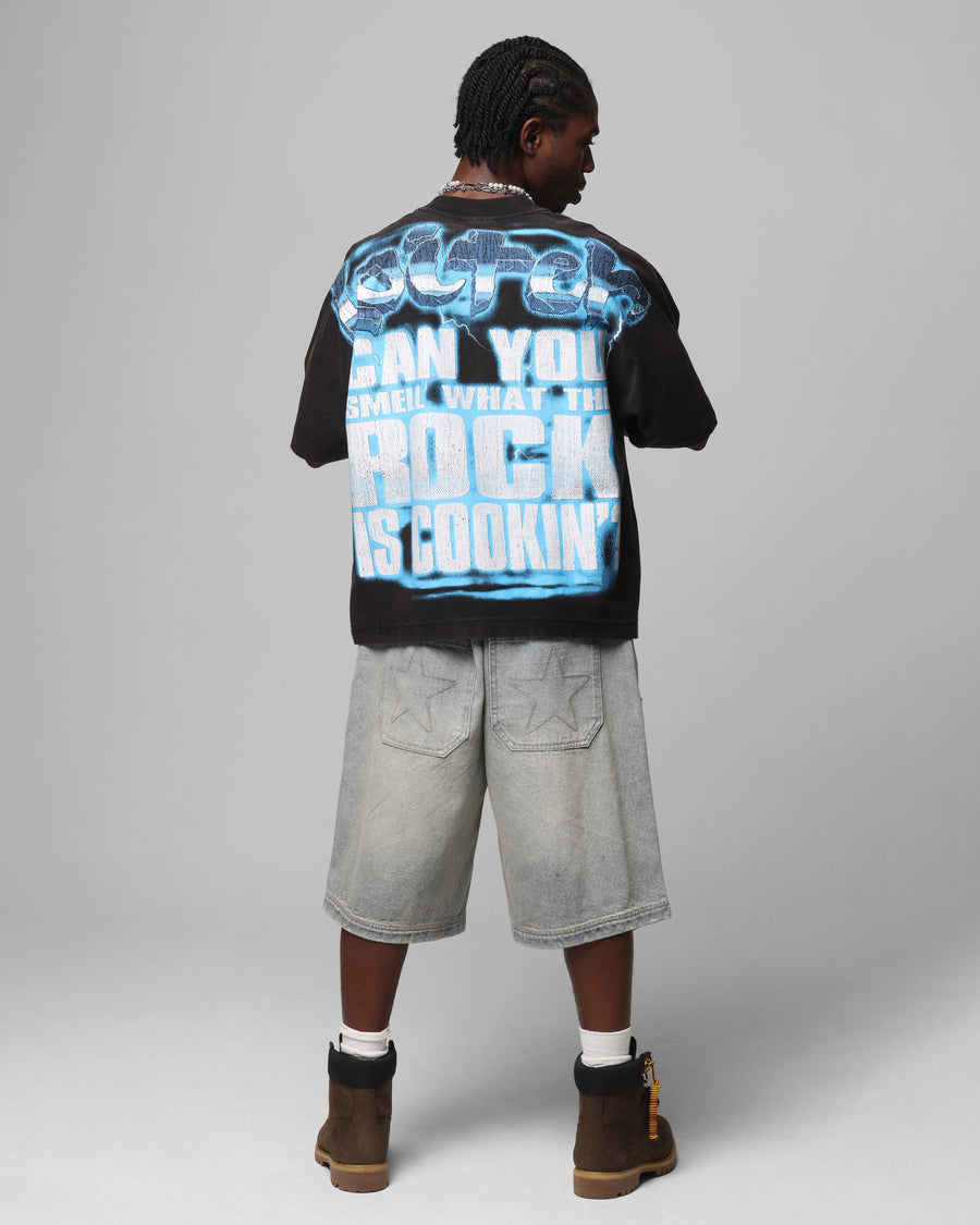 T-shirt Vintage WWF The Rock 'Smell What The Rock Is Cookin' - 1998, Taille M