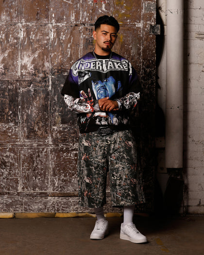 Loiter X WWE Undertaker Vintage T-Shirt Vintage Black