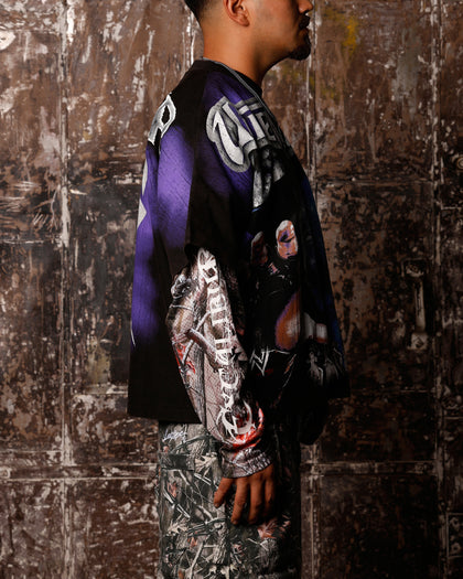 Loiter X WWE Undertaker Vintage T-Shirt Vintage Black