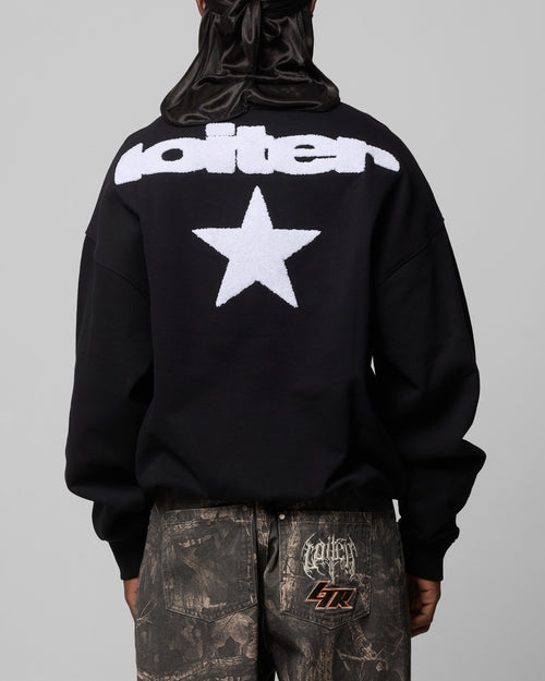 Loiter Premium Essentials Crewneck Black