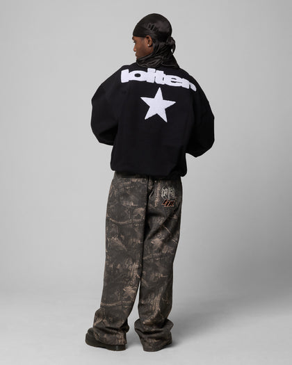 Loiter Premium Essentials Crewneck Black