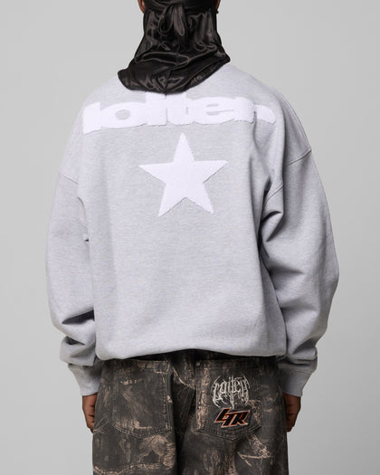 Loiter Premium Essentials Crewneck Grey Marle