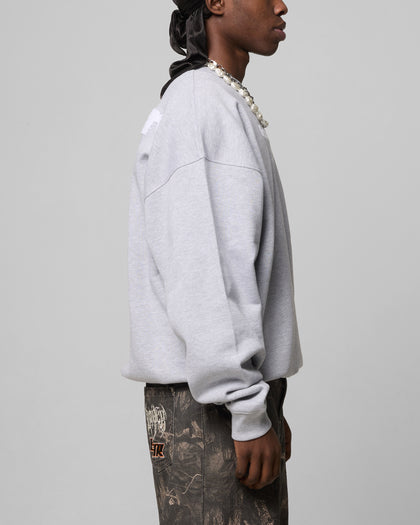Loiter Premium Essentials Crewneck Grey Marle
