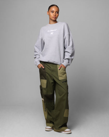 Loiter Premium Essentials Crewneck Grey Marle