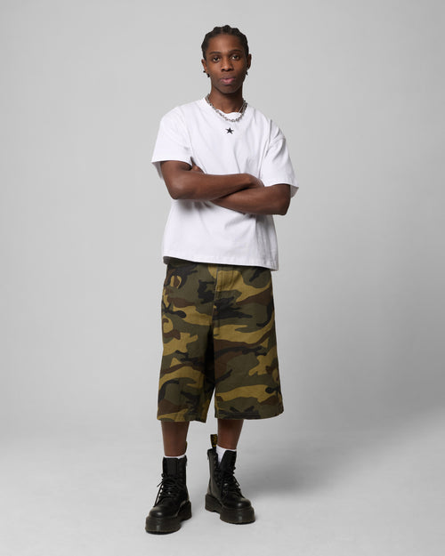 Loiter Boxer Fitted T-Shirt White