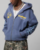 Loiter Solar Zip Hoodie Blue