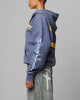 Loiter Solar Zip Hoodie Blue
