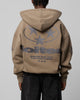 Loiter Solar Zip Hoodie Brown