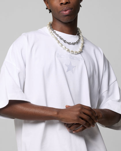 Loiter Premium Essentials Boxy T-Shirt White