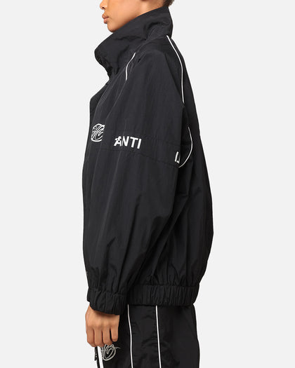 The Anti Order Track Club Windbreaker Jacket Black/Grey