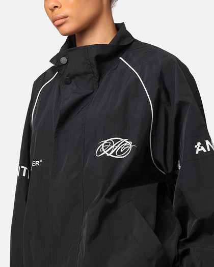 The Anti Order Track Club Windbreaker Jacket Black/Grey