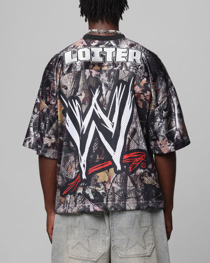 Loiter X WWE Stone Cold Training Jersey Real Tree Camo