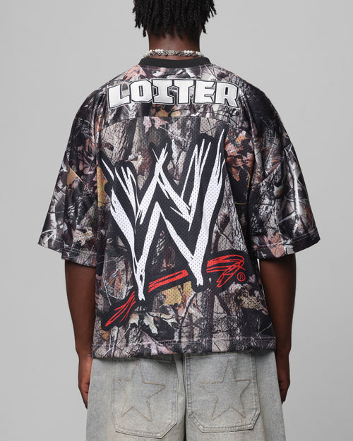 Loiter X WWE Stone Cold Training Jersey Real Tree Camo