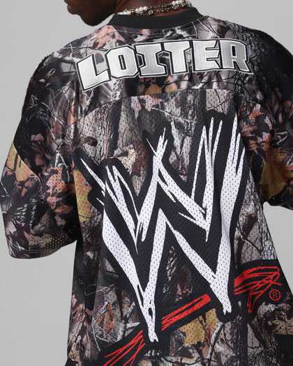 Loiter X WWE Stone Cold Training Jersey Real Tree Camo