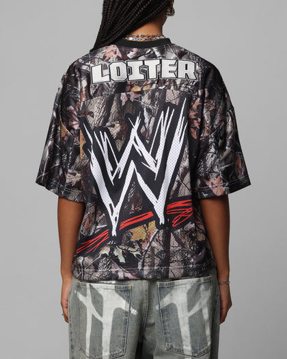 Loiter X WWE Stone Cold Training Jersey Real Tree Camo