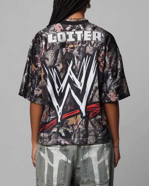 Loiter X WWE Stone Cold Training Jersey Real Tree Camo