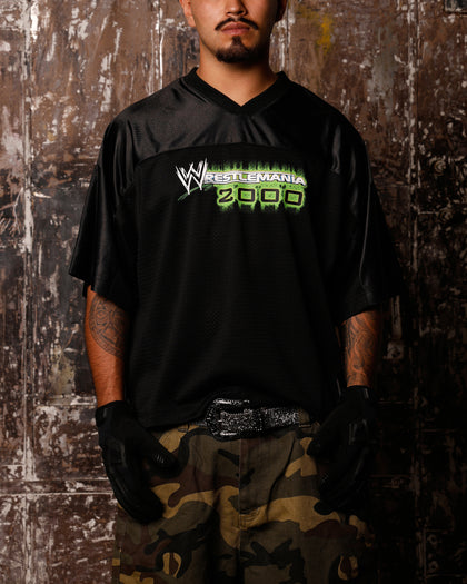 Loiter X WWE Wrestle Mania Training Jersey Black